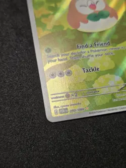 Rowlet 090/088 Illustration Rare - Perfect Order (Pokemon) NM - Psa10 Contender - Image 2