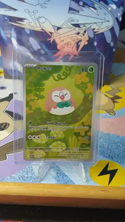 Rowlet 090/088 Holo Illustration Rare Perfect Order Pokemon NM - Image 1