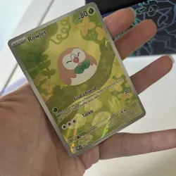Pokemon TCG Rowlet 090/088 Perfect Order Illustration Rare Pack Fresh NM M - Image 3