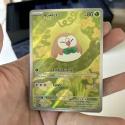 Pokemon TCG Rowlet 090/088 Perfect Order Illustration Rare Pack Fresh NM M - Image 4