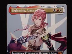 Lightning, Army of One (Borderless) #400 Final Fantasy - Image 2