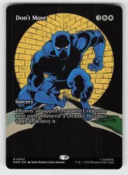 Don't Move (Borderless) 43 Mythic Marvel Universe Eternal-Legal Near Mint - Image 1