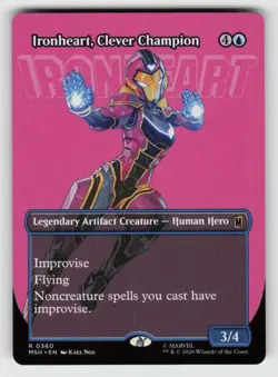 Ironheart, Clever Champion (Borderless) 360 Rare Marvel Super Heroes Near Mint - Image 1