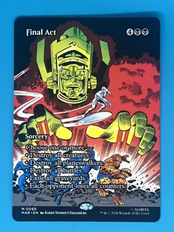 Final Act (Borderless) Marvel Universe Eternal-Legal Regular - Image 1