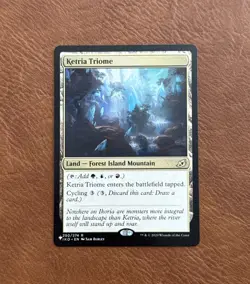 Magic: The Gathering Ketria Triome Ikoria: Lair of Behemoths Regular Rare 250 - Image 1