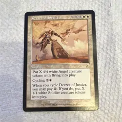 Magic: The Gathering Decree of Justice Scourge English Regular Rare #8/143 - Image 1