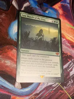 MTG the Lord of the Rings - Last March of the Ents - Mythic Rare Mint - Image 3