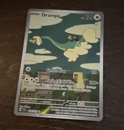 Pokemon Company Drampa 184/162 SV05 Temporal Forces IR Holo 120 HP - Image 1