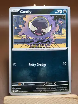 Pokemon LP Gastly ME02: Phantasmal Flames 054/094 Reverse Holo - Image 1