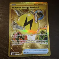 Pokemon Company Superior Energy Retrieval 277/193 Sv02 Hyper Rare Holo FA - Image 1