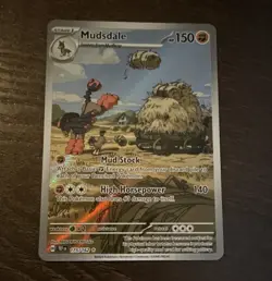 Mudsdale 175/162 SV05 Temporal Forces Illustration Rare Holo - Image 1