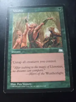 Vitalize Weatherlight MP mtg - Image 1