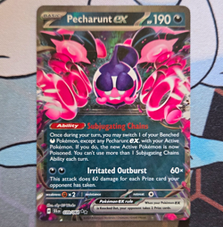 The Pokemon Company Pokemon TCG Pecharunt ex 039/064 Shrouded Fable Holo DR - Image 1