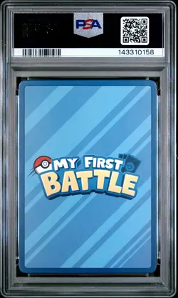 2023 POKEMON MY FIRST BATTLE-PIKACHU DECK FIRST POKEMON PIKACHU PSA 8 - Image 2