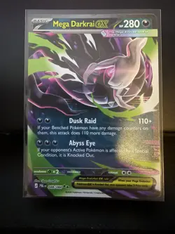 Mega Darkrai EX 048/084 Double Rare - Pokemon TCG Pitch Black - NM - Image 1