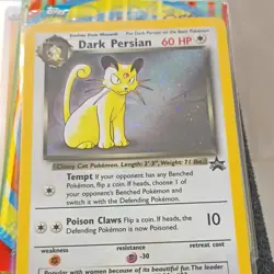 Dark Persian Pokemon Card WOTC Black Star Promo #17 Holo 2000 NM - Image 1