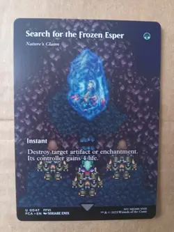 Search for the Frozen Esper - Nature's Claim (Showcase) Final Fantasy MINT!! - Image 1