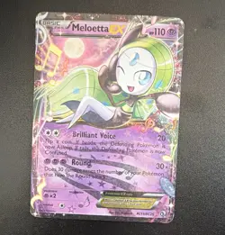 Pokemon TCG Meloetta EX RC11/RC25 Legendary Treasures Full Art Ultra Rare Holo - Image 1