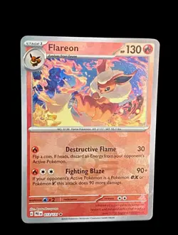 Pokemon Flareon #013/131 Poke Ball: Prismatic Evolutions (Read Description) 🔥 - Image 2