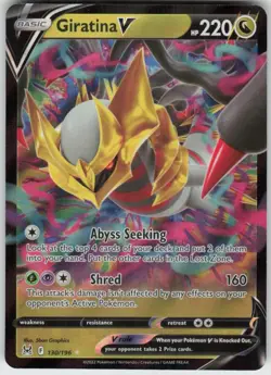 Giratina V 130/196 V Rare Lost Origin Near Mint - Image 1