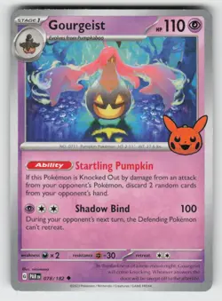 Gourgeist 078/182 Uncommon Trick or Trade BOOster 2024 Near Mint - Image 1