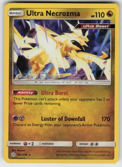 Holo Ultra Necrozma 164/236 Rare Cosmic Eclipse Near Mint - Image 1