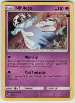 Holo Nihilego 106/214 Rare Lost Thunder Near Mint - Image 1