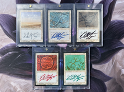 MOX PEARL SAPPHIRE JET RUBY EMERALD, ARTIST SKETCHES / PROOF, MAGIC MTG! - Image 2