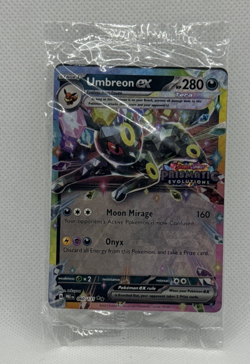 Umbreon EX Prismatic Evolutions Sealed/STAMPED Surprise Box Promo Card #060/131 - Image 1