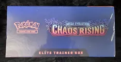 Pokemon Chaos Rising Elite Trainer Box Factory Sealed ETB - Image 3