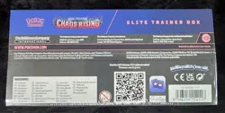 Pokemon Chaos Rising Elite Trainer Box Factory Sealed ETB - Image 4