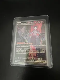 Pokemon Team Rockets Mewtwo EX Special Illustration Card 231/182 Destined Rivals - Image 4