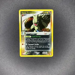 2004 Pokemon Dark Tyranitar 20/109 Team Rocket Returns Stamped Reverse Holo SP - Image 1