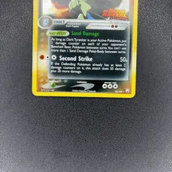 2004 Pokemon Dark Tyranitar 20/109 Team Rocket Returns Stamped Reverse Holo SP - Image 4