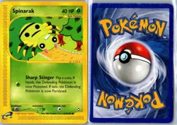 Pokemon Card - Spinarak Aquapolis 111/147 Common - Vintage HP - Image 3