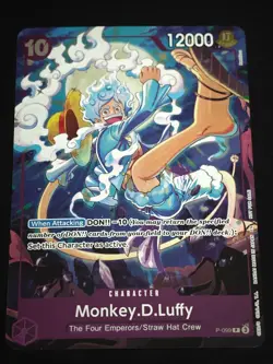 One Piece Card Game - Monkey D. Luffy - P-099 - Event Pack 8 - NM - Image 1