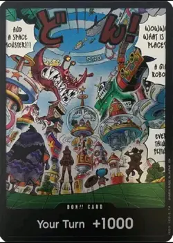 Bandai One Piece Don!! Card Your Turn +1000 Standard English Card Stock - Image 1