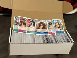 One Piece tcg Card Game 660+ Cards Collection Mixed Lot NO RESERVE!! - Image 1