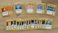 Pokemon Vintage WOTC Trainer Card Bulk Lot x30 Base Set Jungle Gym Heroes NM - Image 1