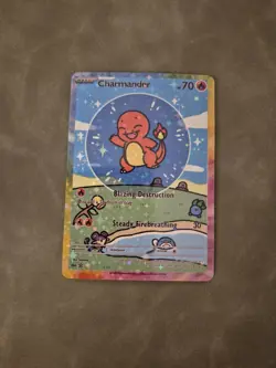 Charmander Pokemon Card Display Art Card - Image 1