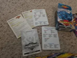 Marvel Overpower Collectible Card Game Lot Deadpool Fleer - Image 2