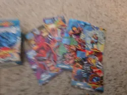 Marvel Overpower Collectible Card Game Lot Deadpool Fleer - Image 3