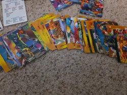 Marvel Overpower Collectible Card Game Lot Deadpool Fleer - Image 4