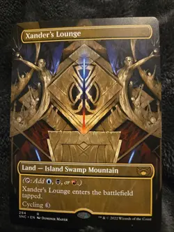 MTG Xander's Lounge (Borderless) - Streets of New Capenna *NEVER PLAYED* - Image 1