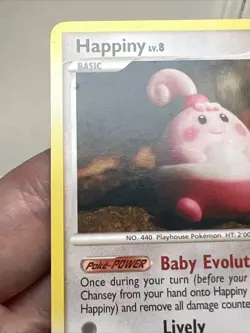 LP- Happiny 52/123 Regular/Non-Holo Mysterious Treasures AUTHENTIC Pokemon Card - Image 4