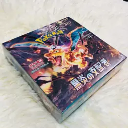 Pokemon Card Booster Box Ruler of the Black Flame sv3 Shrink Shield Japanese New - Image 3