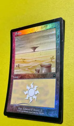 Plains (334) FOIL Mercadian Masques NM Basic Land MAGIC MTG CARD - Image 3