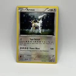 Arceus COSMOS HOLO Black Star PROMO card XY197 XY Legendary Pokemon TCG 2017 - Image 1