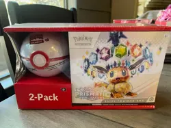 Pokemon Elite Trainer Box Prismatic Evolutions 2-Pack Set - Image 1