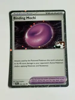 Binding Mochi 055/064 Prize Pack Series Cards Holo Cosmo Pokemon TCG Near Mint - Image 1